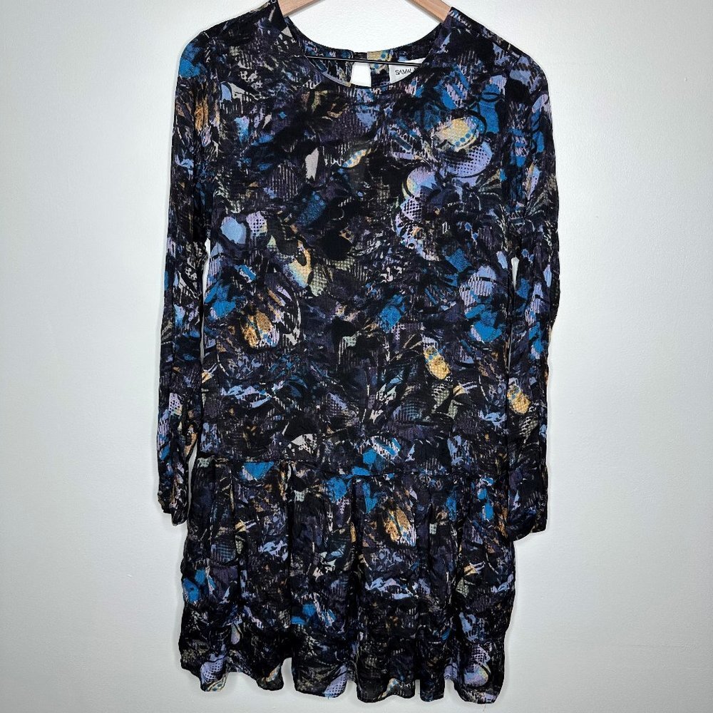 SAM & LAVI Colorful Boho Mini Dress / Size M